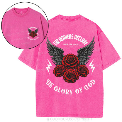 The Glory Of God Christian Washed T-Shirt