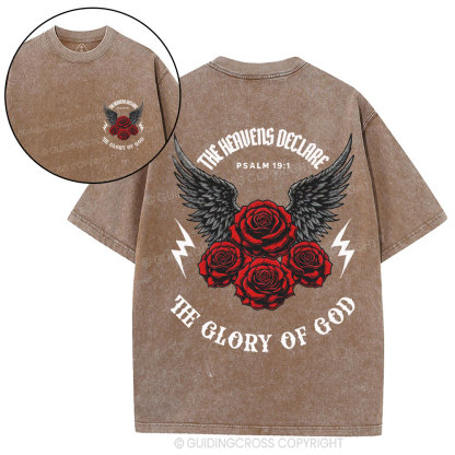The Glory Of God Christian Washed T-Shirt