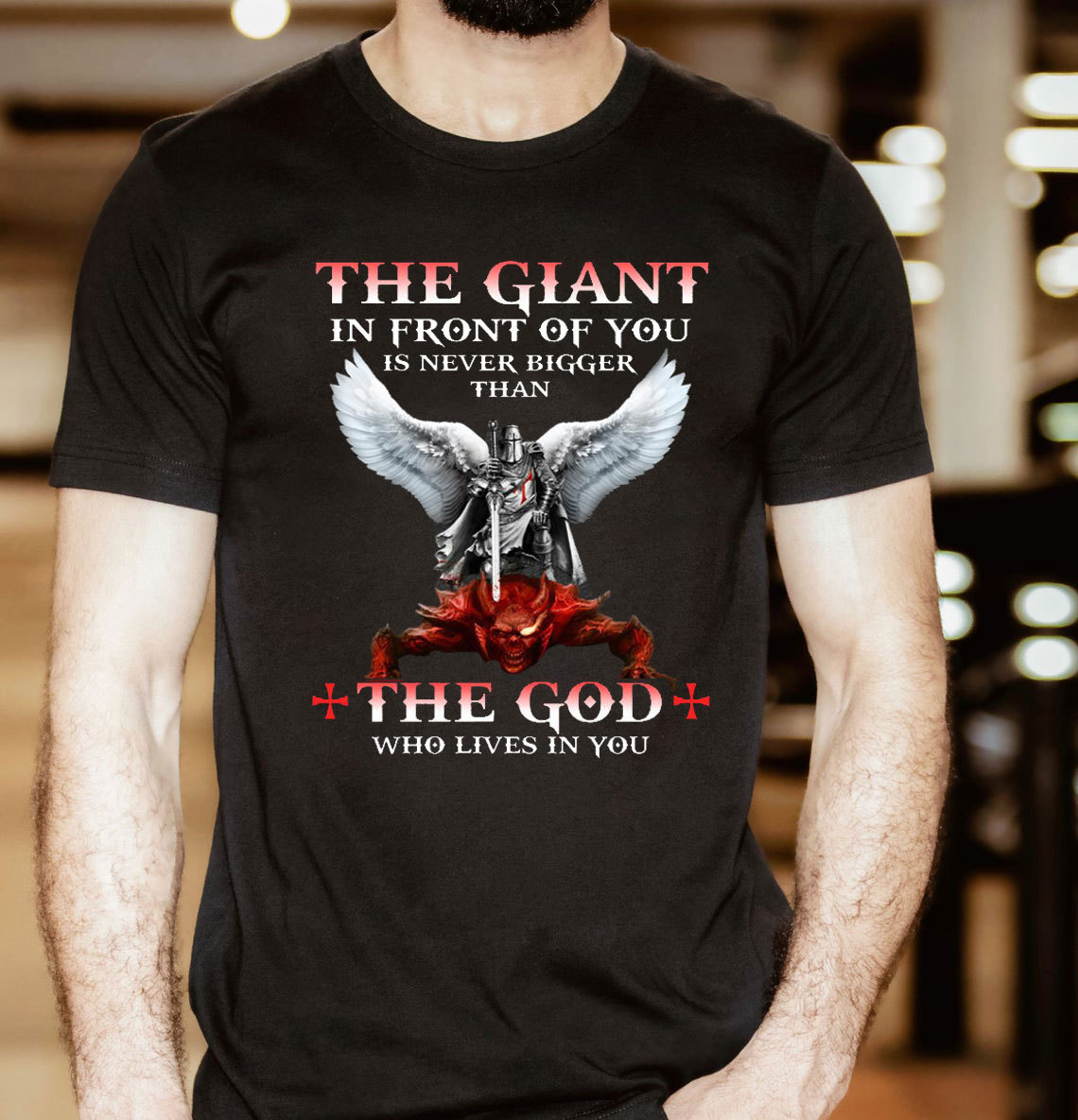 The God Who Lives In You Christian T-Shirt