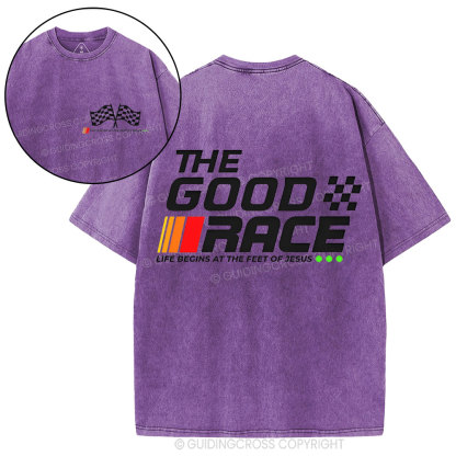 The Good Race Christian Washed T-Shirt