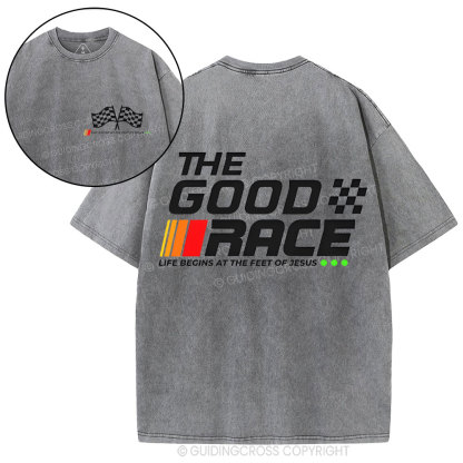The Good Race Christian Washed T-Shirt