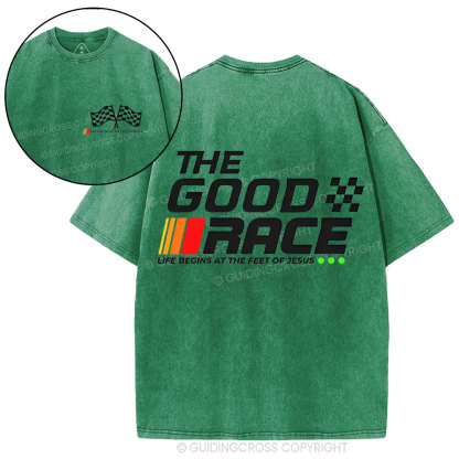 The Good Race Christian Washed T-Shirt