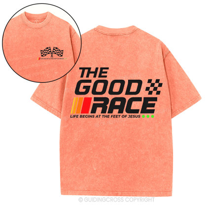 The Good Race Christian Washed T-Shirt