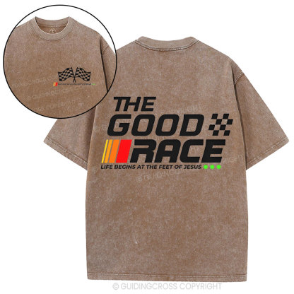 The Good Race Christian Washed T-Shirt