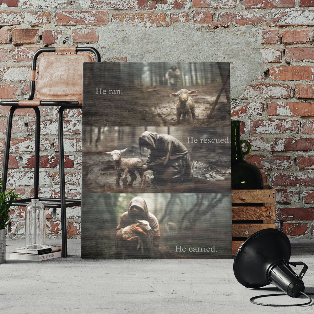 The Good Shepherd DIY Christian Canvas Wall Art