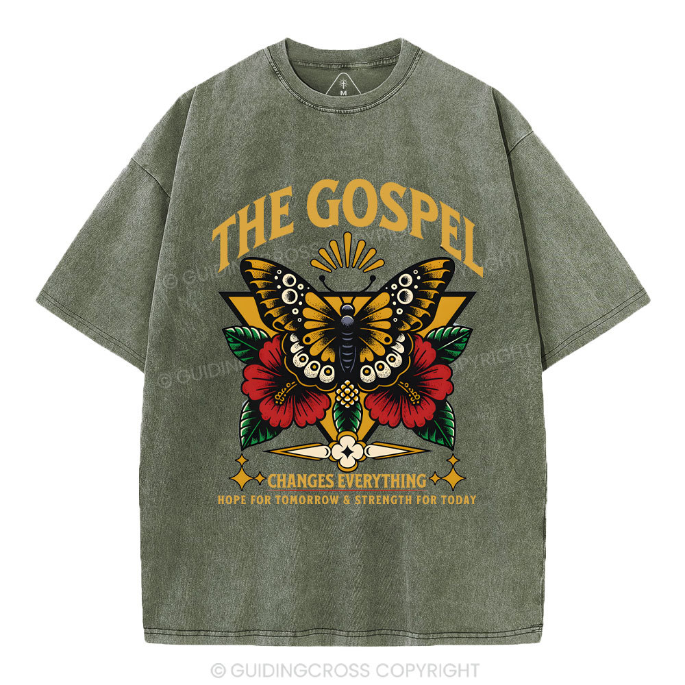 The Gospel Christian Washed T-Shirt