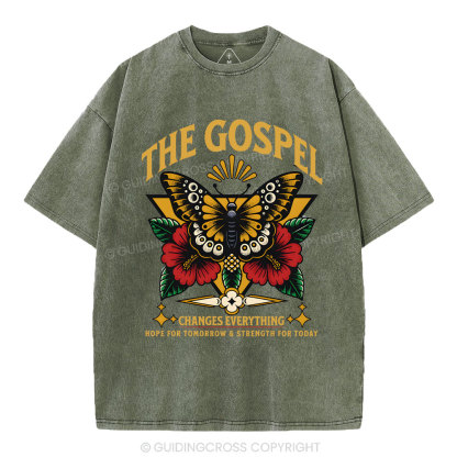The Gospel Christian Washed T-Shirt