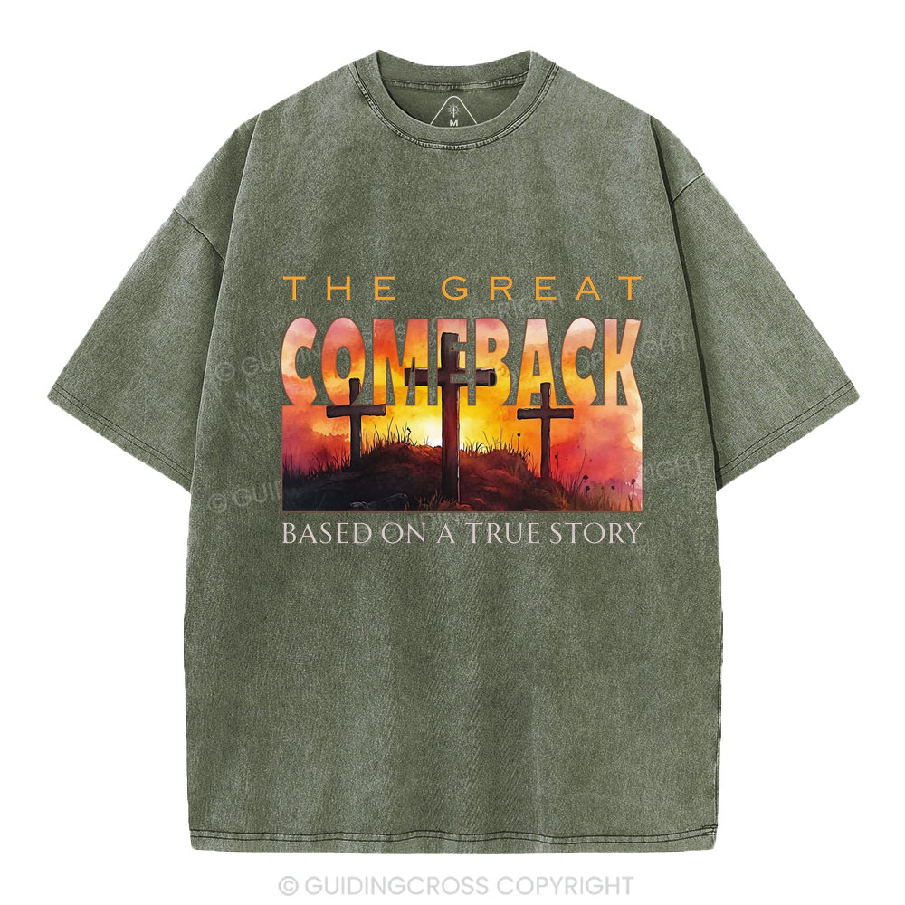 New-Sample Christian Washed T-Shirt Sale - GuidingCross