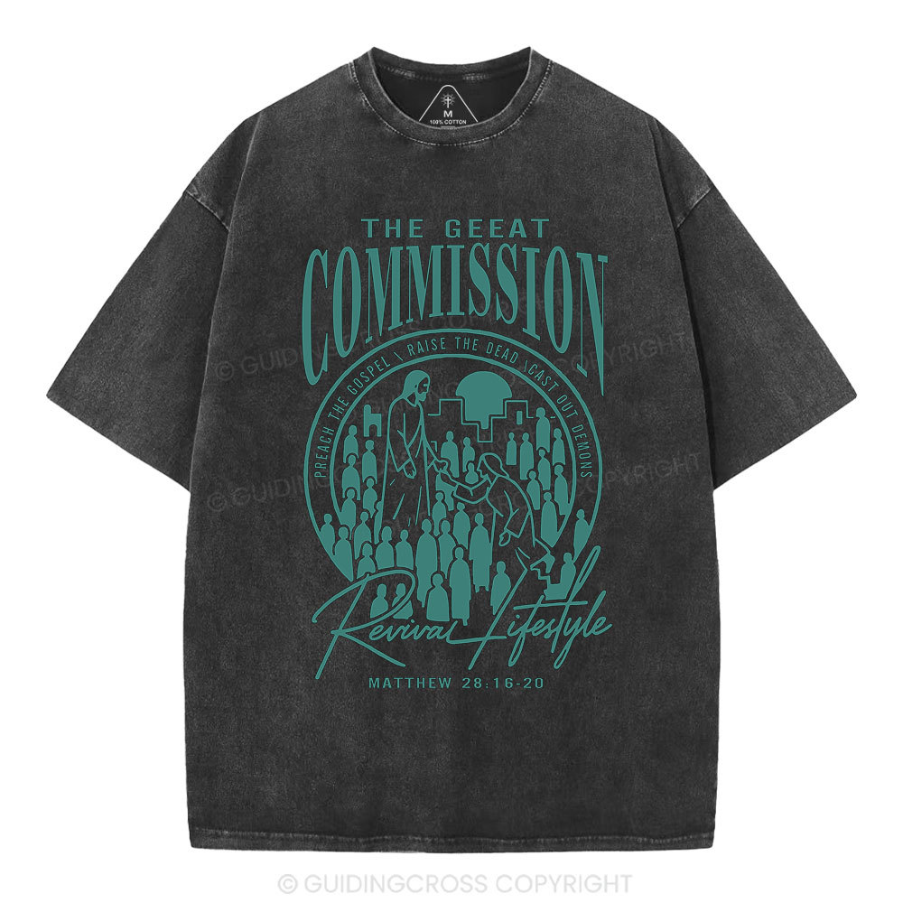 New-Sample Christian Washed T-Shirt Sale - GuidingCross
