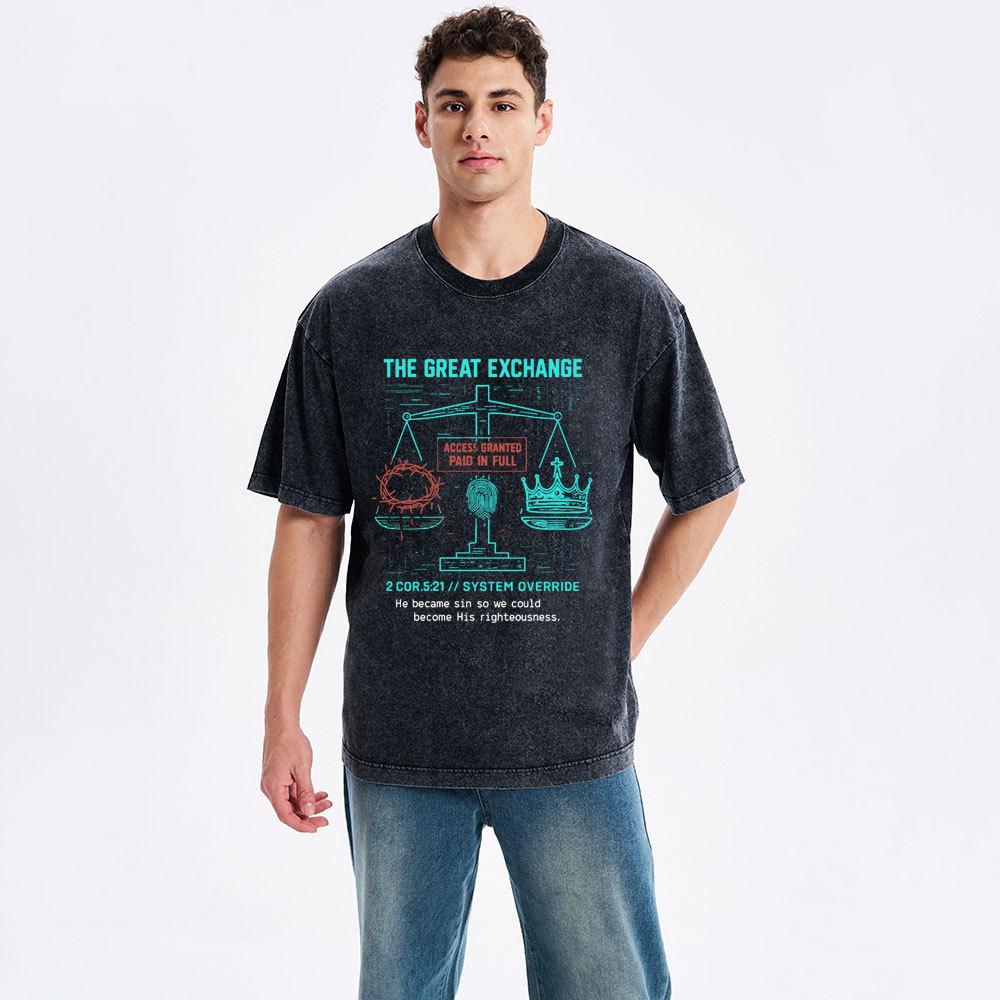 The Great Exchange Christian Washed T-Shirt