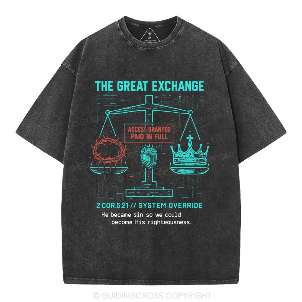The Great Exchange Christian Washed T-Shirt