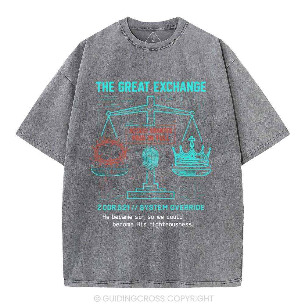 The Great Exchange Christian Washed T-Shirt