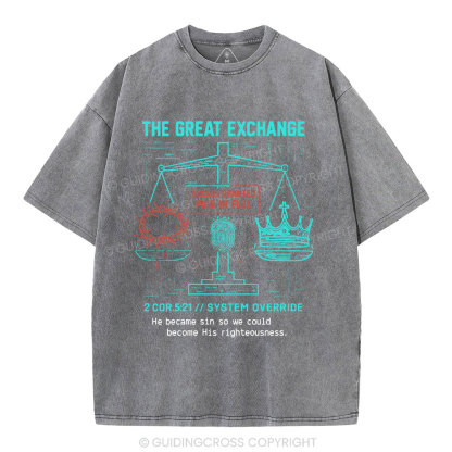 The Great Exchange Christian Washed T-Shirt