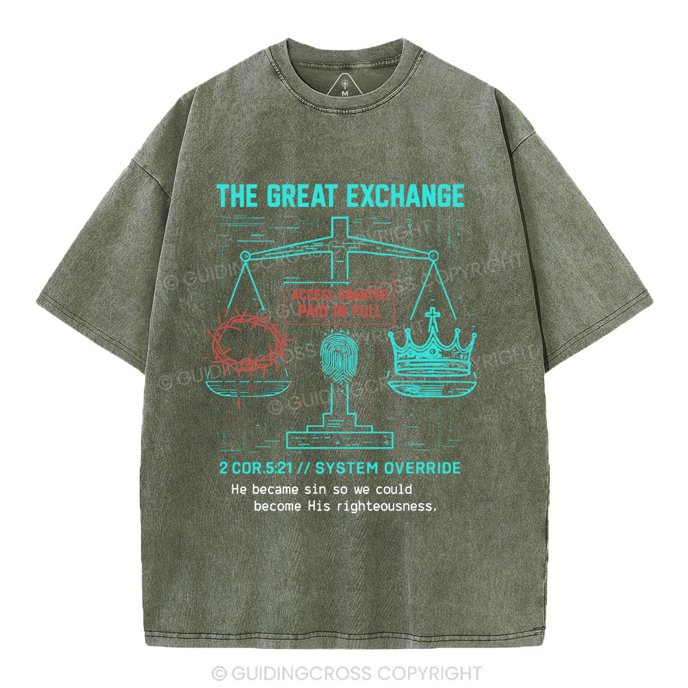 The Great Exchange Christian Washed T-Shirt