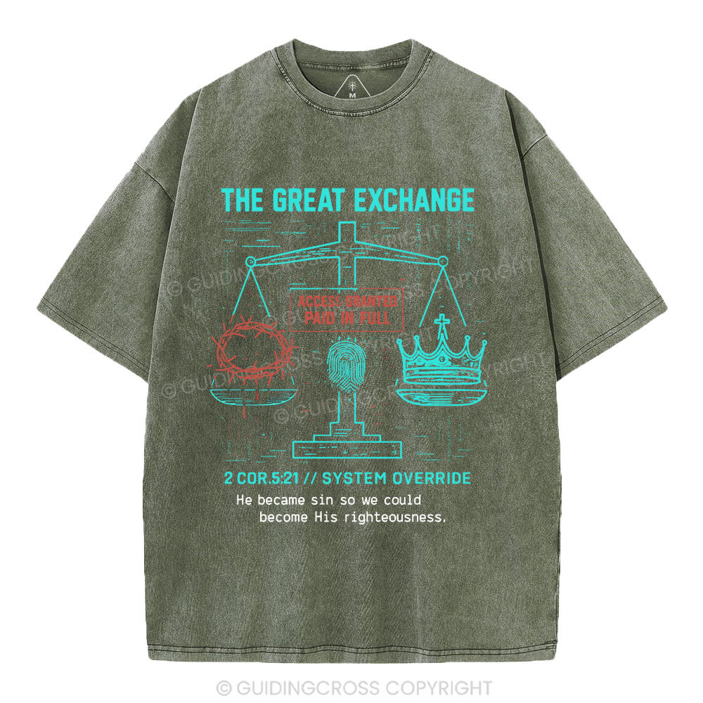 The Great Exchange Christian Washed T-Shirt