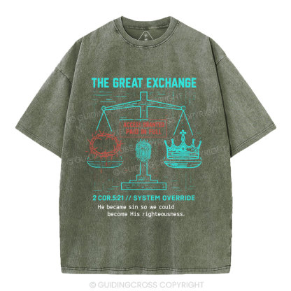 The Great Exchange Christian Washed T-Shirt