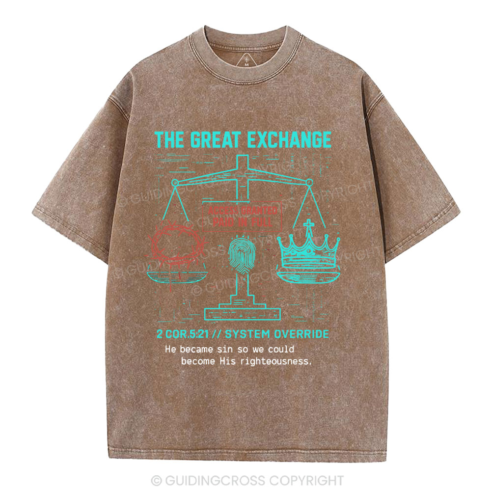 The Great Exchange Christian Washed T-Shirt