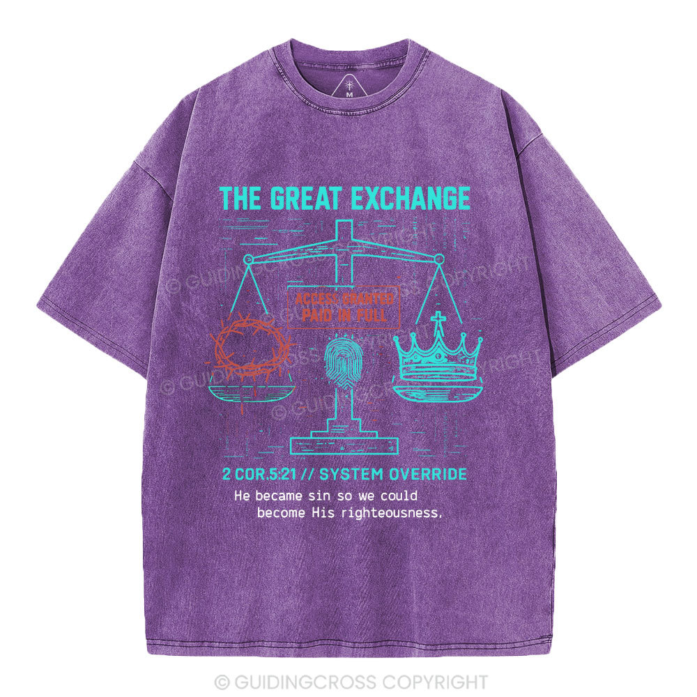 The Great Exchange Christian Washed T-Shirt