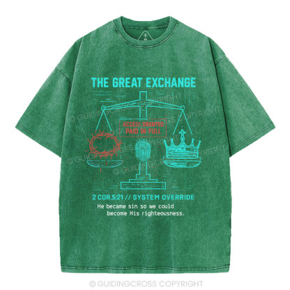 The Great Exchange Christian Washed T-Shirt
