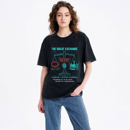 The Great Exchange Christian Washed T-Shirt