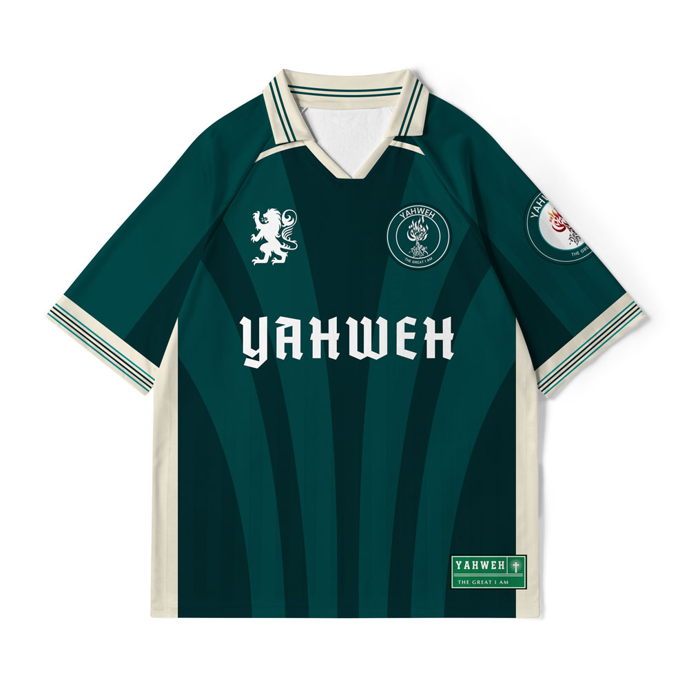 The Great I Am Christian Collar Jersey