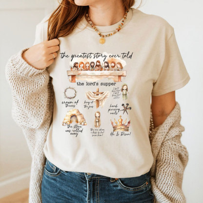 The Greatest Story Ever Told Christian T-Shirt
