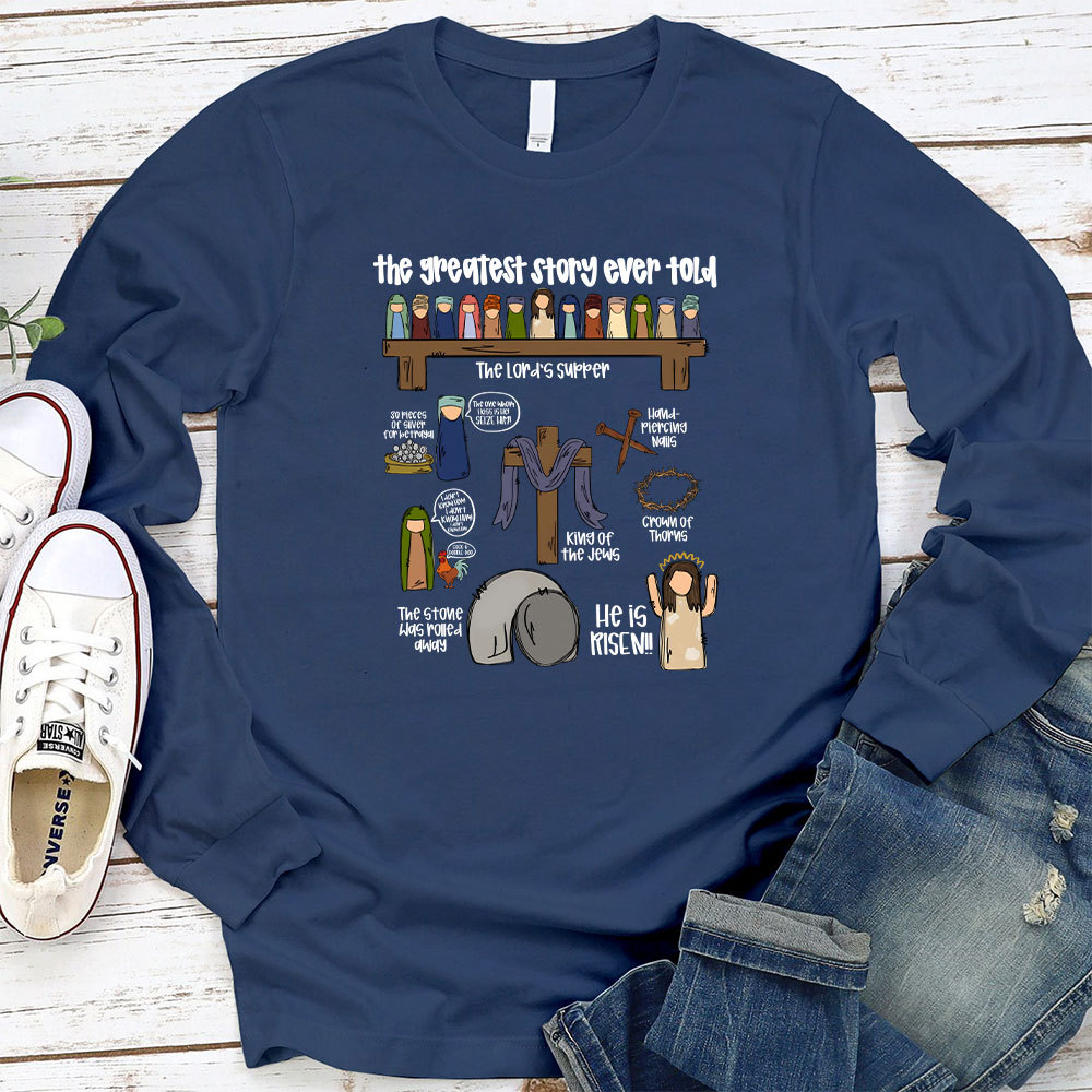 Sample Long Sleeve Tee Sale-GuidingCross