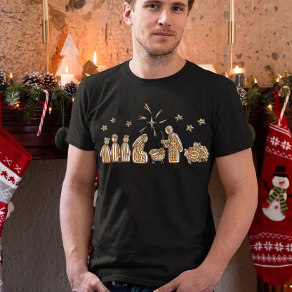 The Greatful Born Christian Christmas T-Shirt
