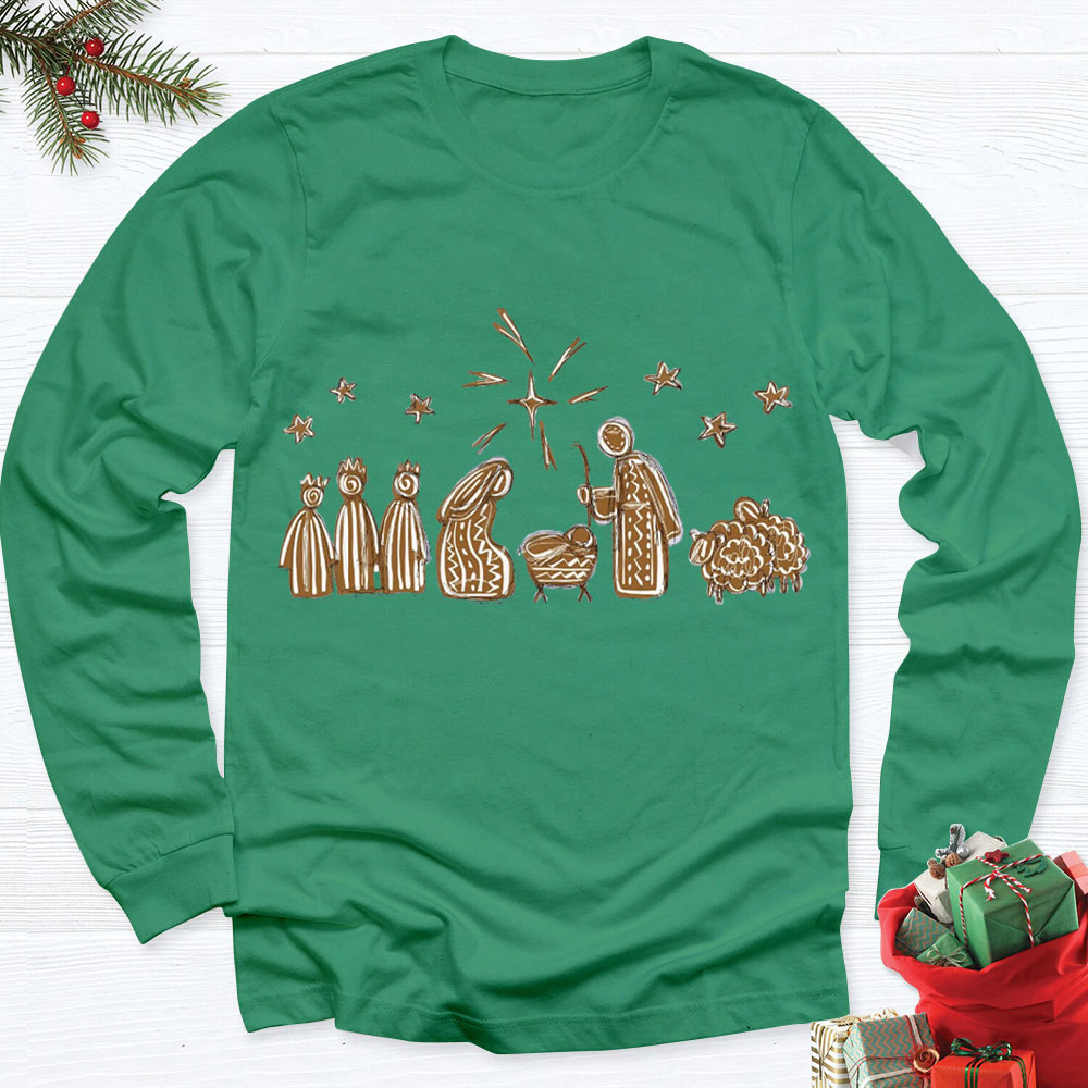 The Greatful Born Christian Christmas T-Shirt