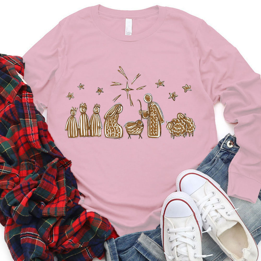 The Greatful Born Christian Christmas T-Shirt