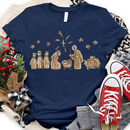 The Greatful Born Christian Christmas T-Shirt