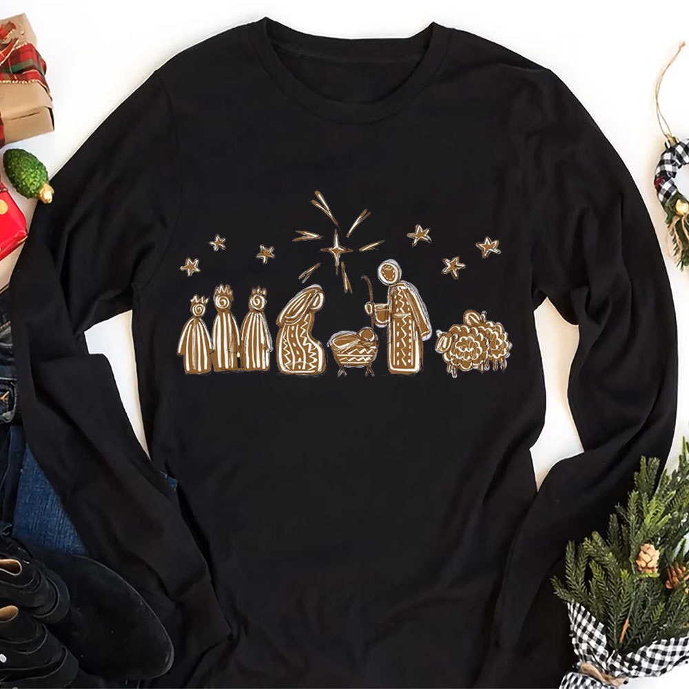 The Greatful Born Christian Christmas T-Shirt