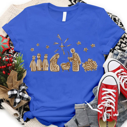 The Greatful Born Christian Christmas T-Shirt