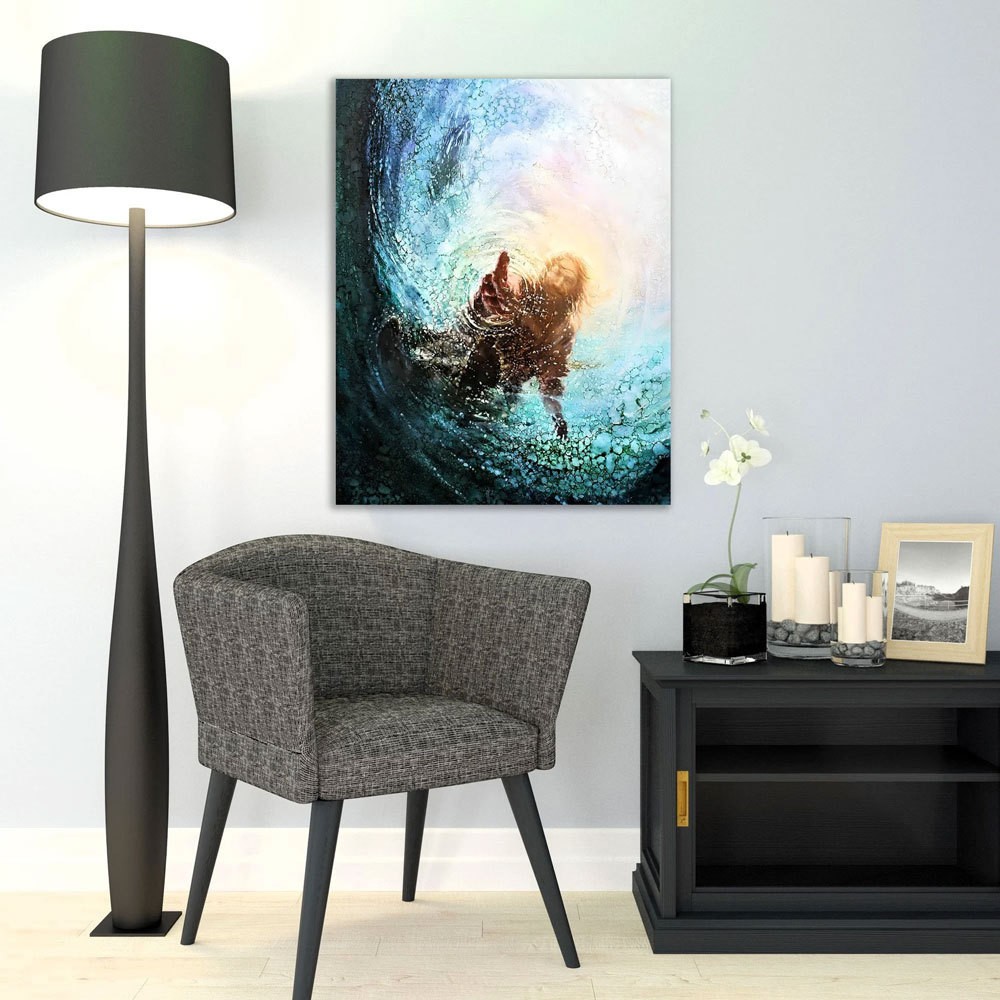 The Hand Of God Christian Canvas Wall Art