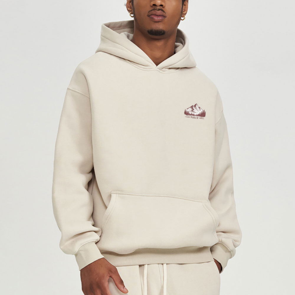 The Havens Declare The Glory Of God Christian Premium Fleece Hoodie Set