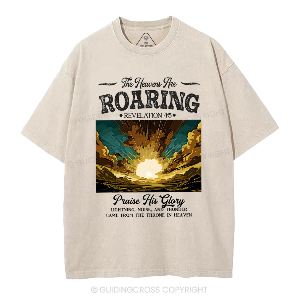 The Heaven Are Roaring  Christian Wahsed T-Shirt