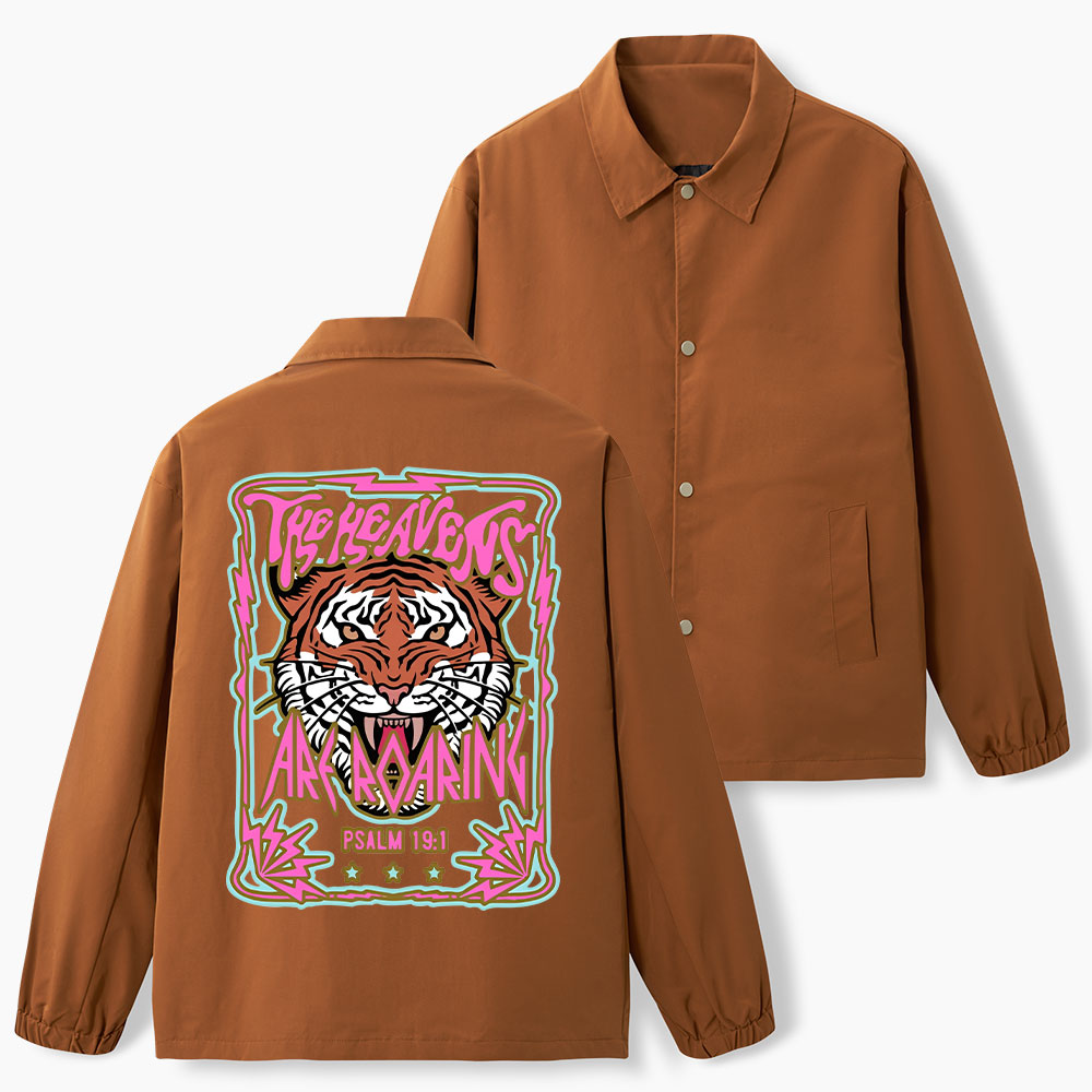 The Heavens Are Roaring Christian Coach Jacket