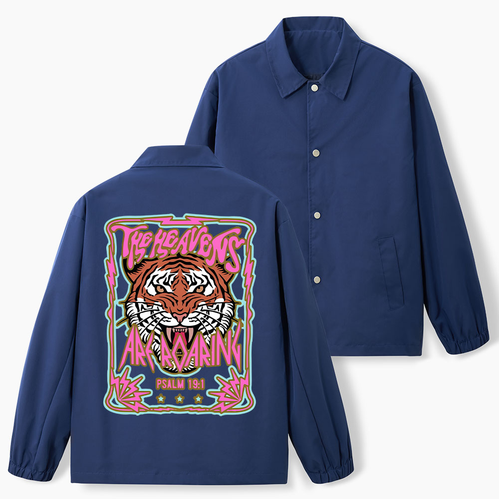 The Heavens Are Roaring Christian Coach Jacket