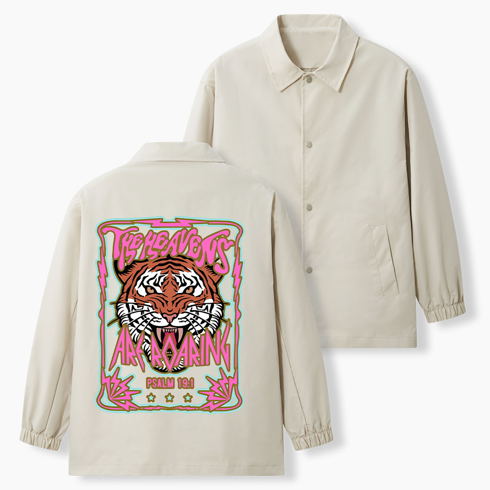 The Heavens Are Roaring Christian Coach Jacket
