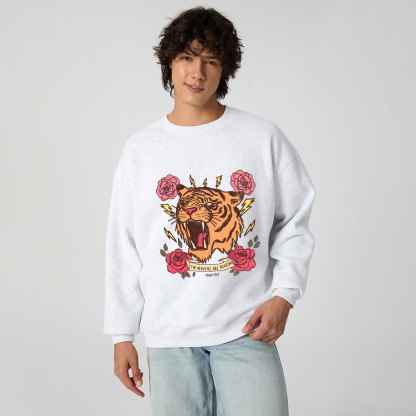 The Heavens Are  Roaring Christian Fleece Sweatshirt 