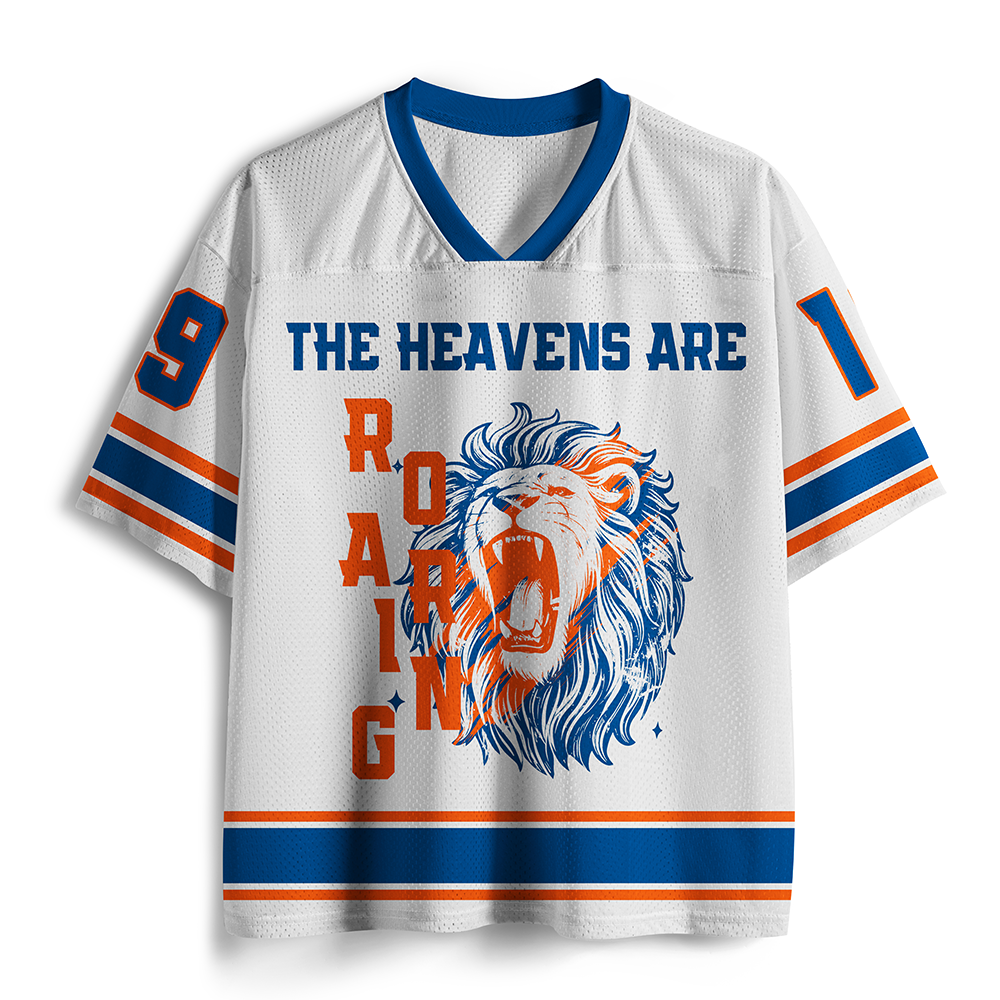 The Heavens Are Roaring Christian Mesh Jersey