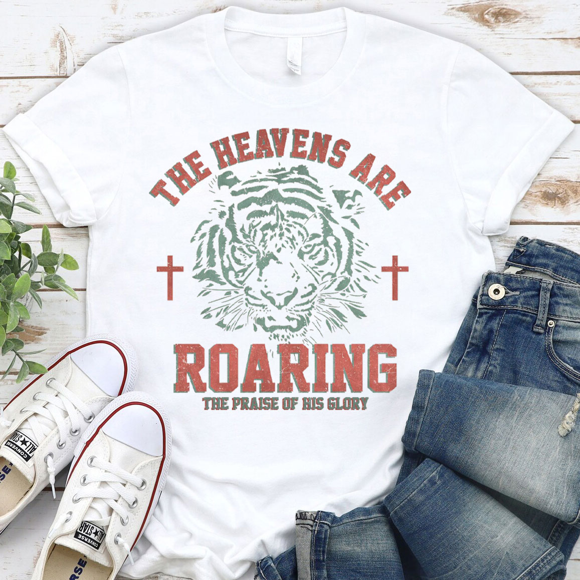 The Heavens Are Roaring Christian T-Shirt