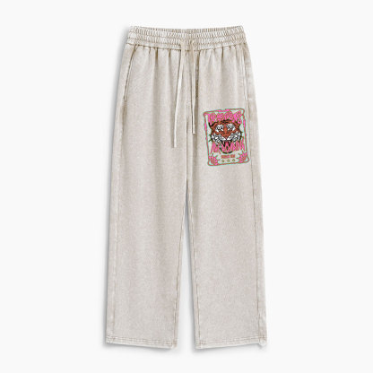 The Heavens Are Roaring Christian Washed Sweatpants