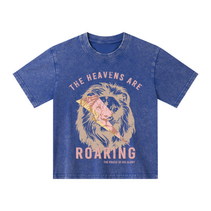 The Heavens Are Roaring Kid Washed T-Shirt