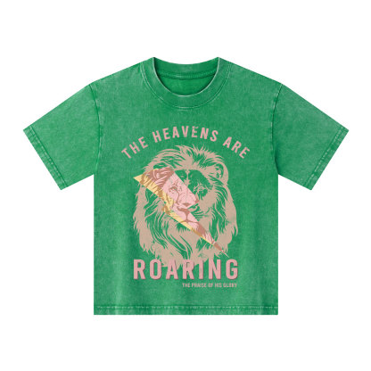 The Heavens Are Roaring Kid Washed T-Shirt
