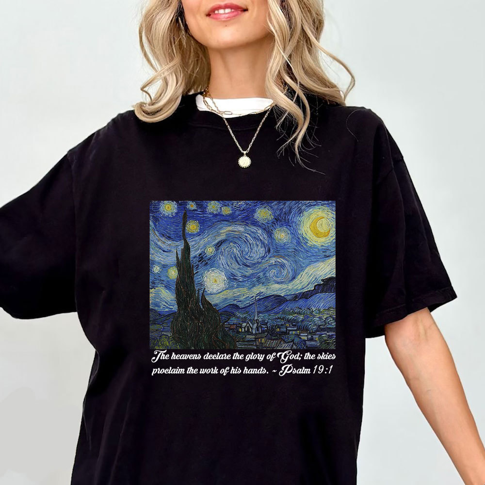 The Heavens Declare The Glory Of God Christian T-Shirt