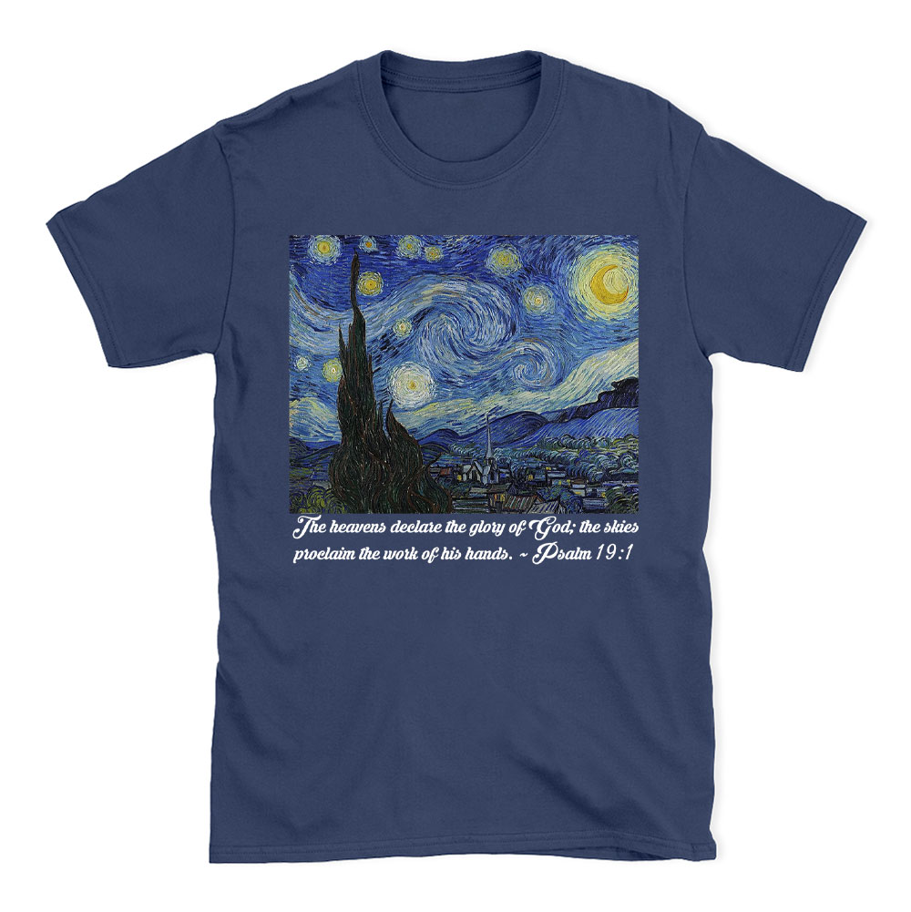The Heavens Declare The Glory Of God Christian T-Shirt
