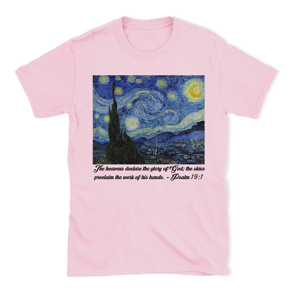 The Heavens Declare The Glory Of God Christian T-Shirt