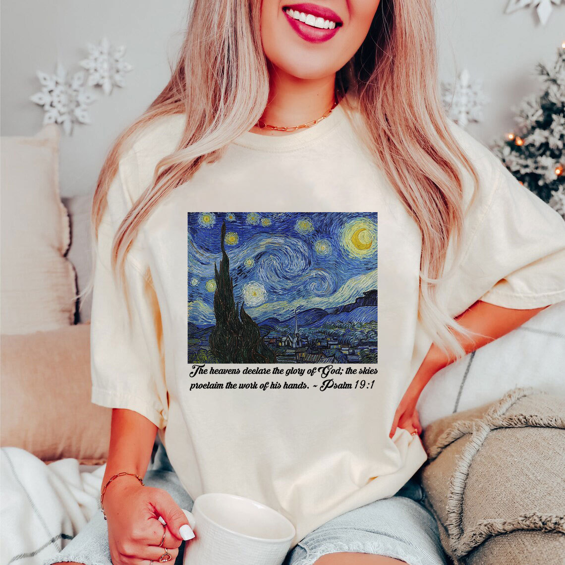 The Heavens Declare The Glory Of God Christian T-Shirt