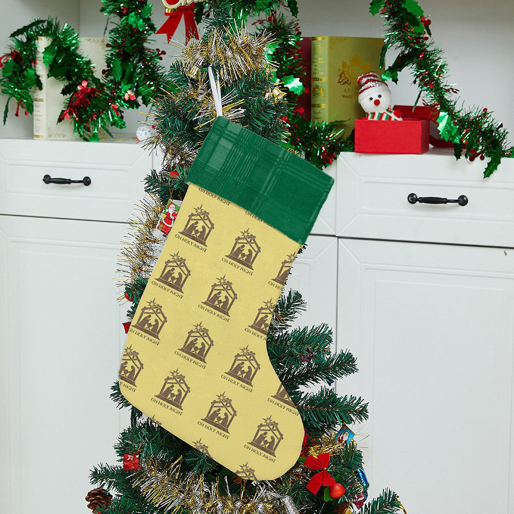 The Holy Night Christmas Christian Stockings